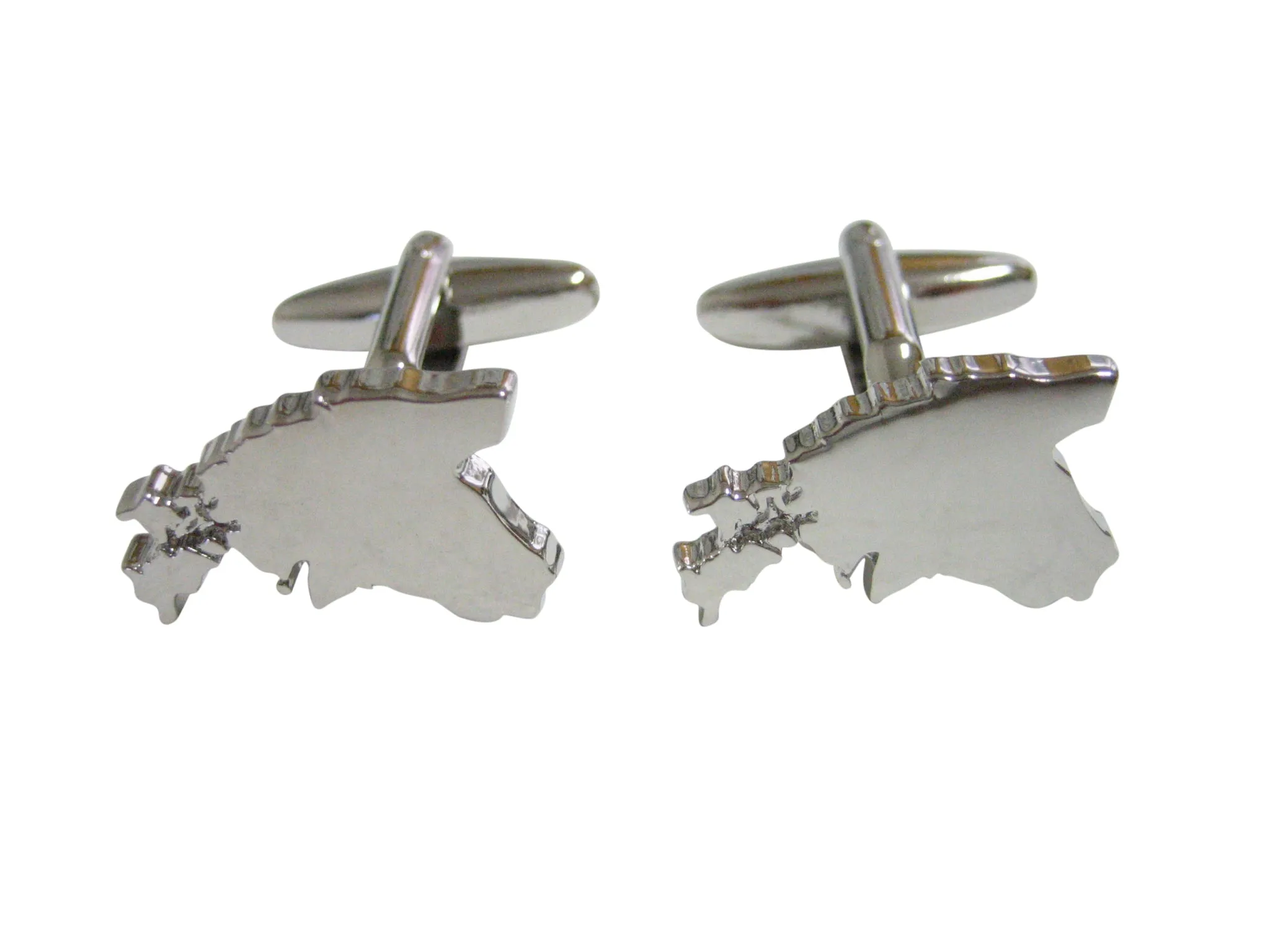 Estonia Map Shape Cufflinks