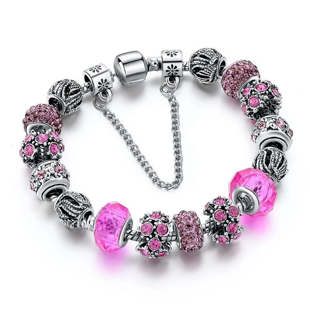 European Style Charm Bracelets For Women