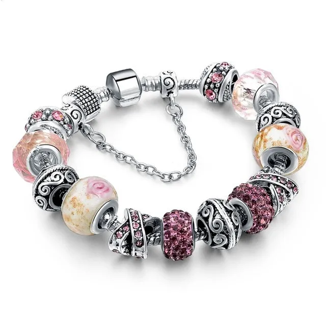 European Style Charm Bracelets For Women