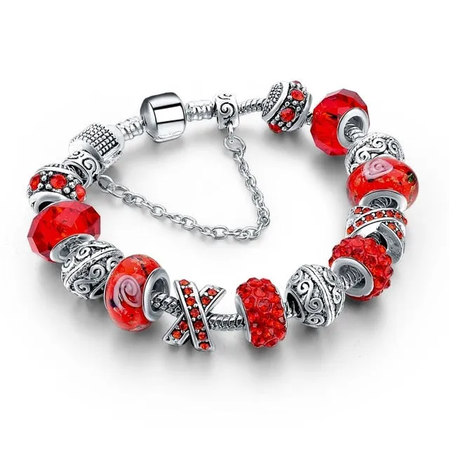 European Style Charm Bracelets For Women