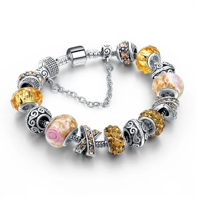 European Style Charm Bracelets For Women