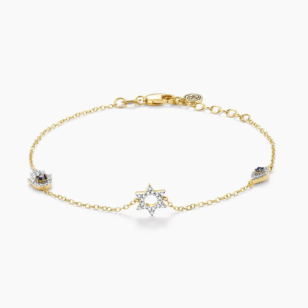 Eye Of Protection Chain Bracelet