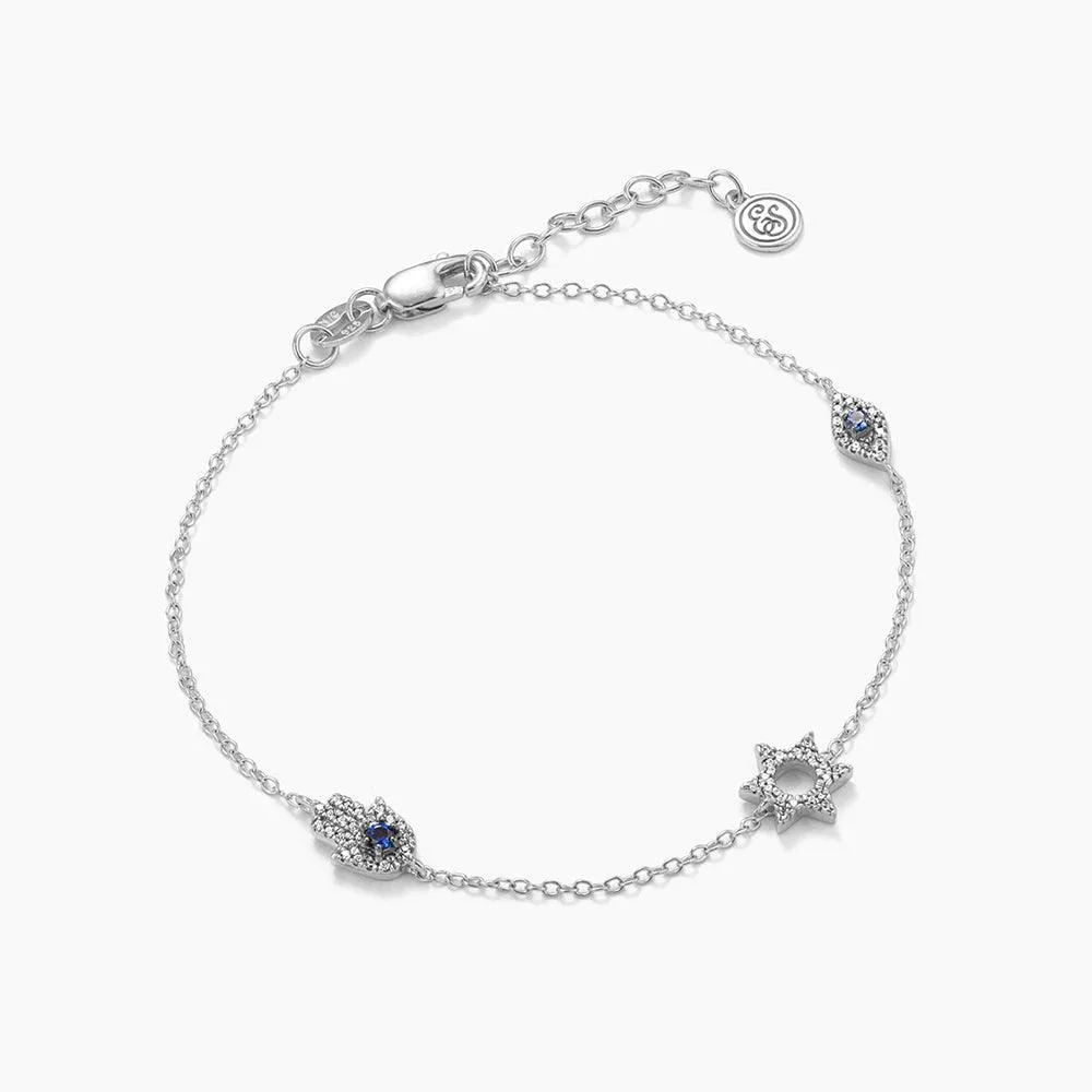 Eye Of Protection Chain Bracelet