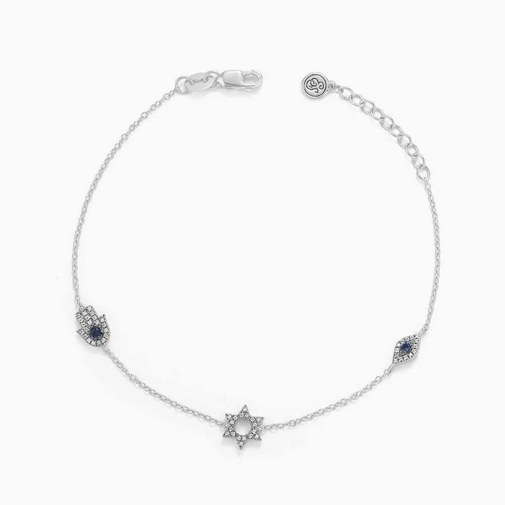 Eye Of Protection Chain Bracelet