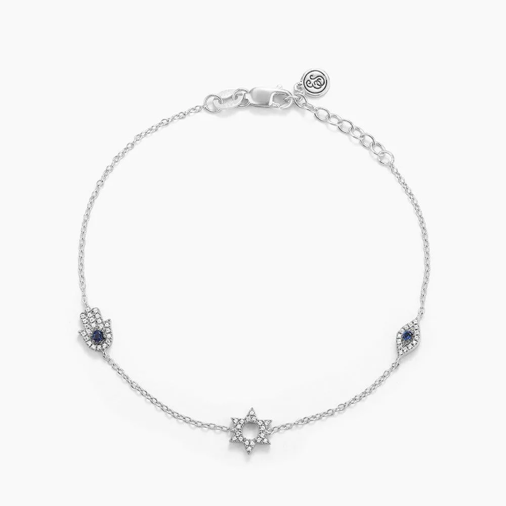 Eye Of Protection Chain Bracelet