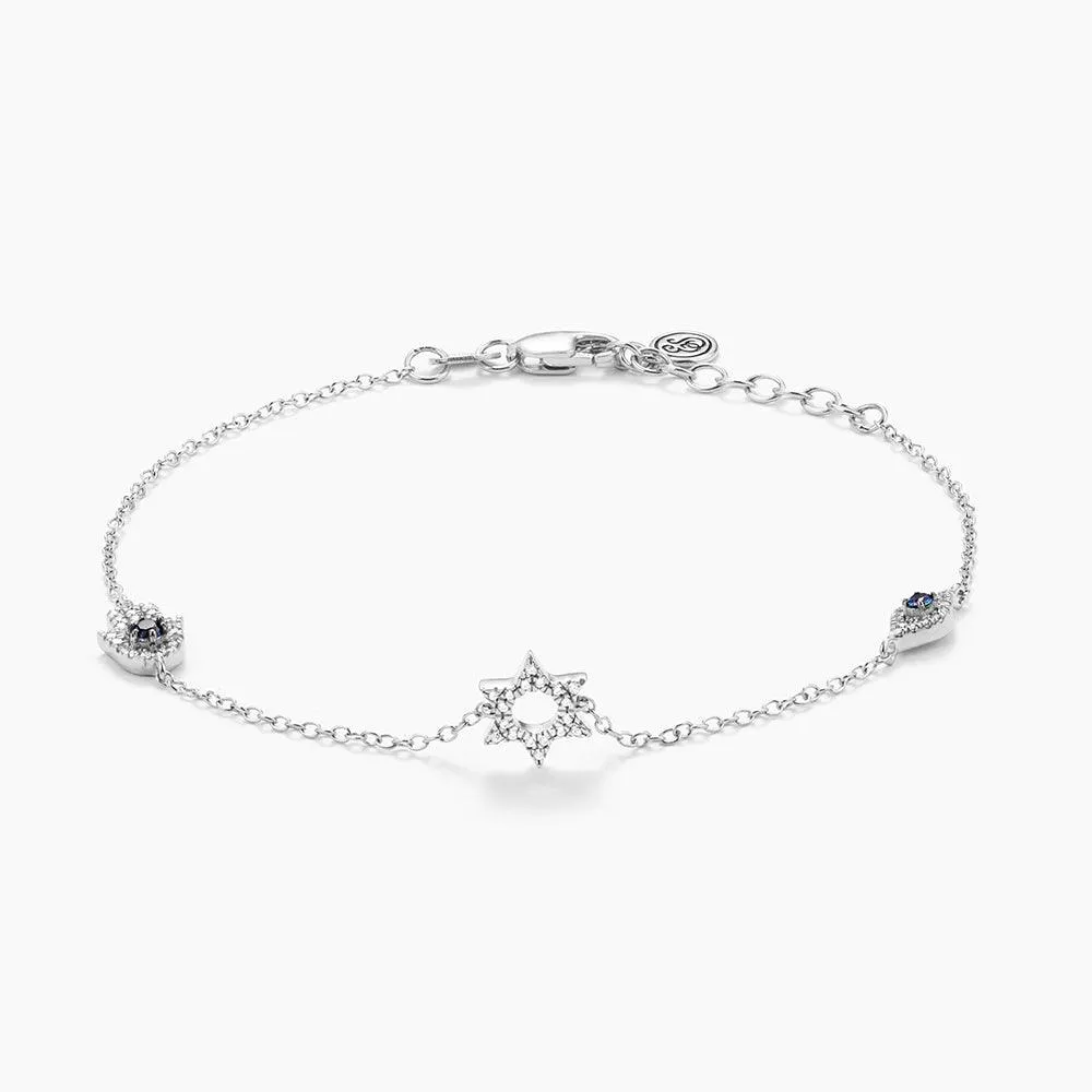 Eye Of Protection Chain Bracelet
