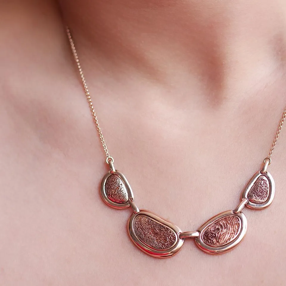 Fingerprint jewelry- custom handmade family jewelry
