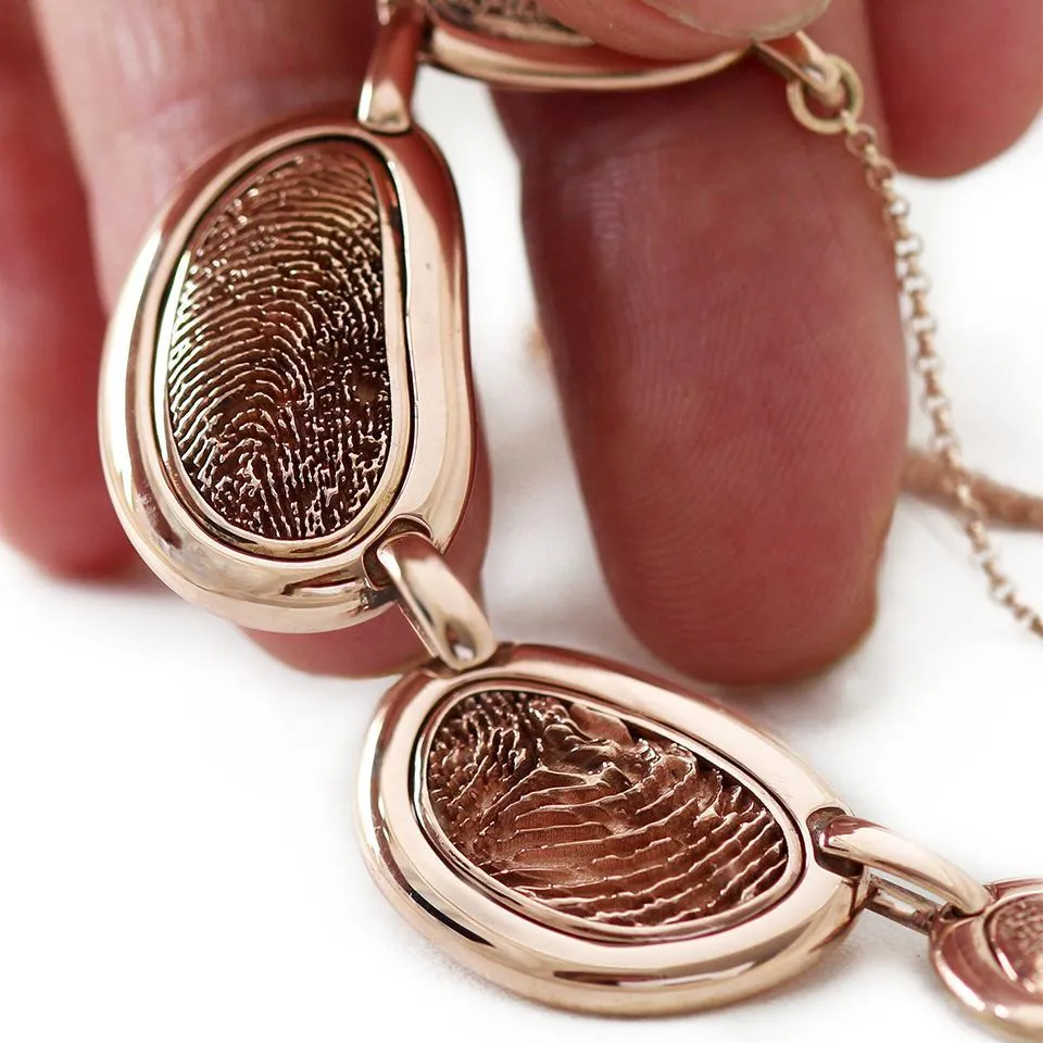 Fingerprint jewelry- custom handmade family jewelry