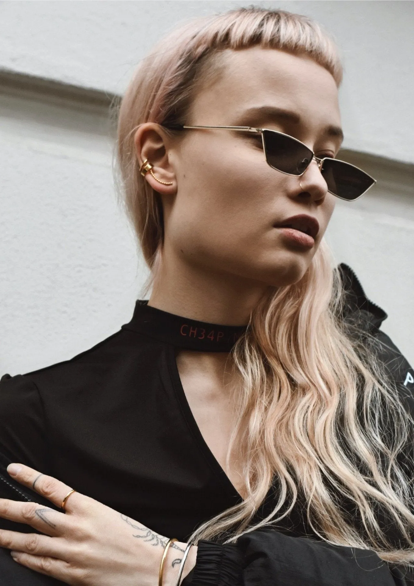 Flat Ear Cuff Gold