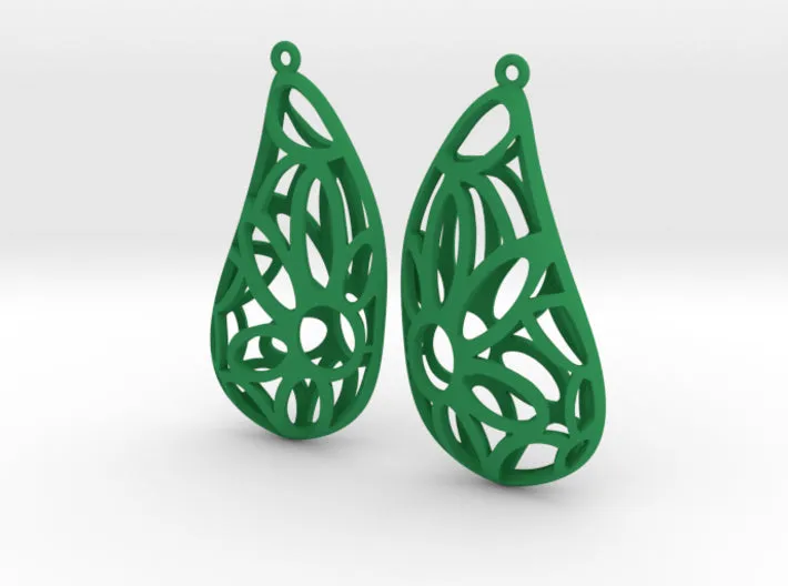 Flora Puffed Earrings