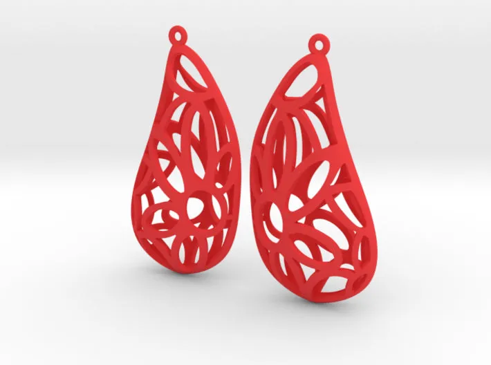 Flora Puffed Earrings