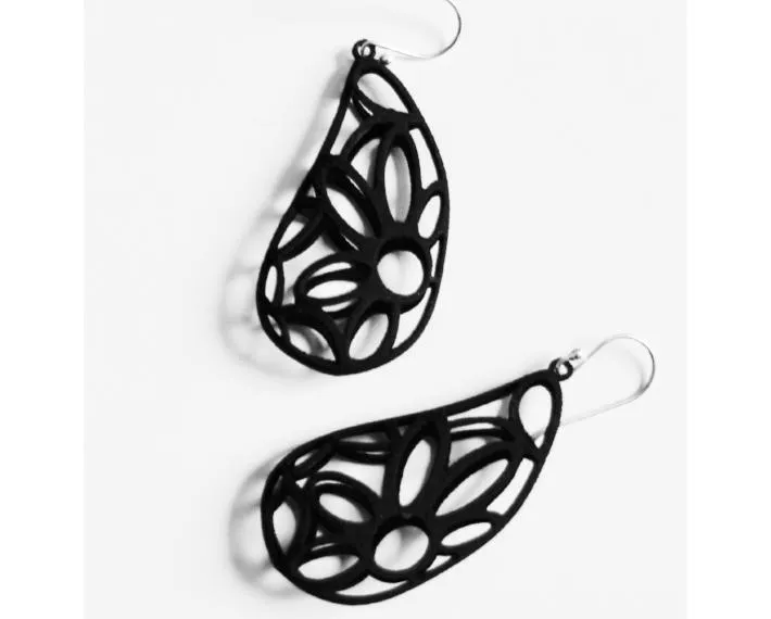Flora Puffed Earrings