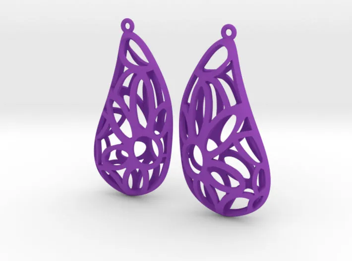 Flora Puffed Earrings