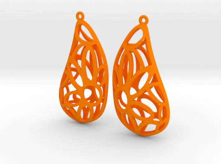 Flora Puffed Earrings