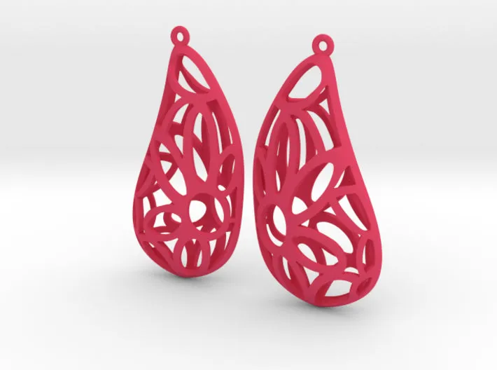Flora Puffed Earrings