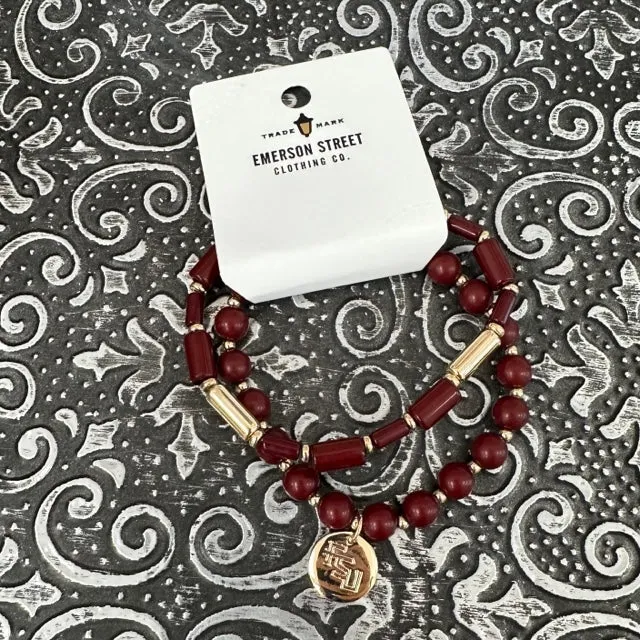 Florida State Bracelet Set