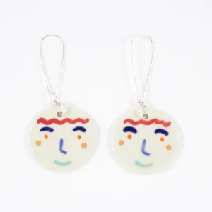 FLOWER LOVERS FACE #2 EARRINGS