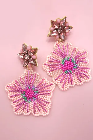 Flower Seed Earrings