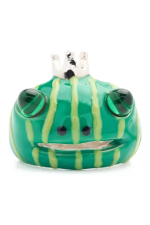 FOREST STRIPE FROG PRINCE RING