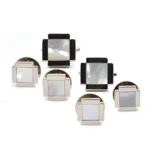 Formal Stud Set - Mother of Pearl Quadrato