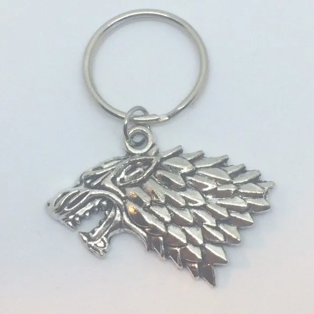 Game of Thrones Necklace - House Stark Direwolf / Game of Thrones Jewelry