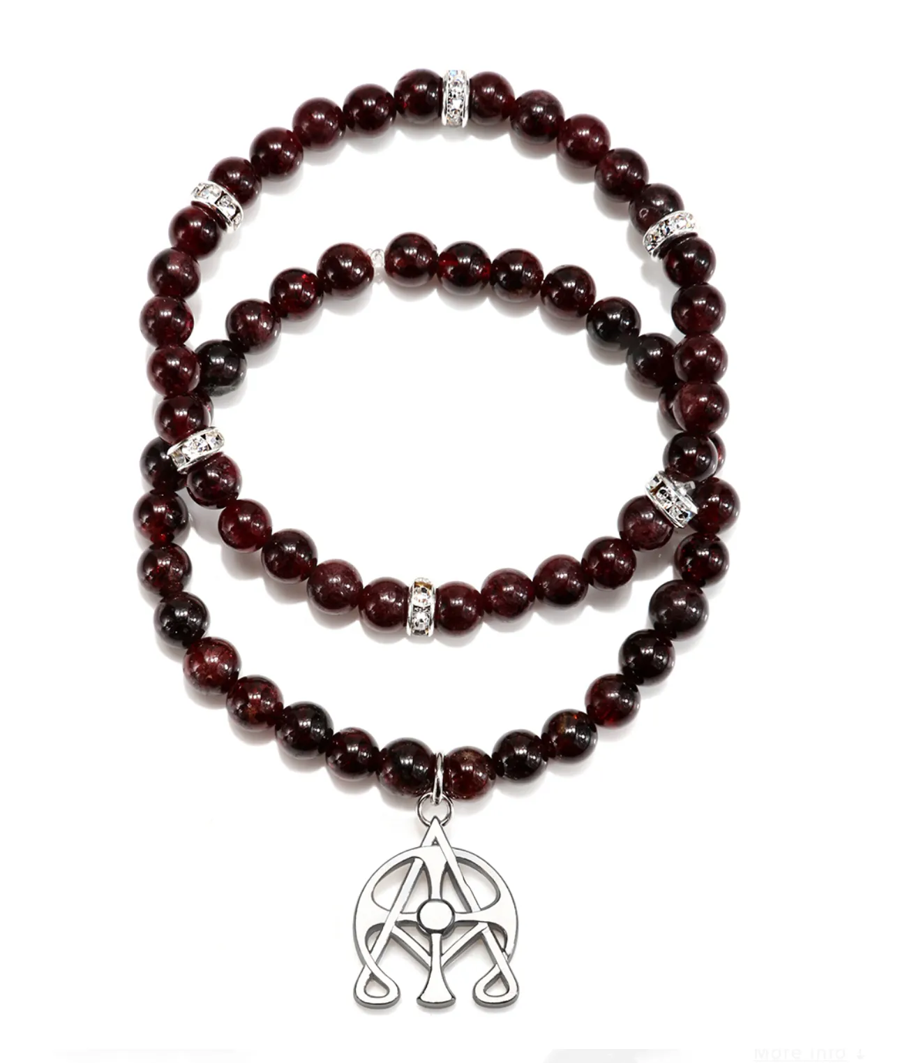 Garnet Bracelet Set
