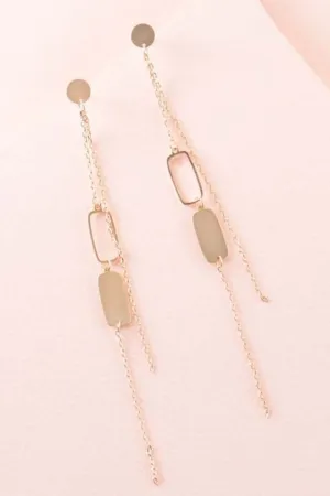 Geometric Dangle Earrings