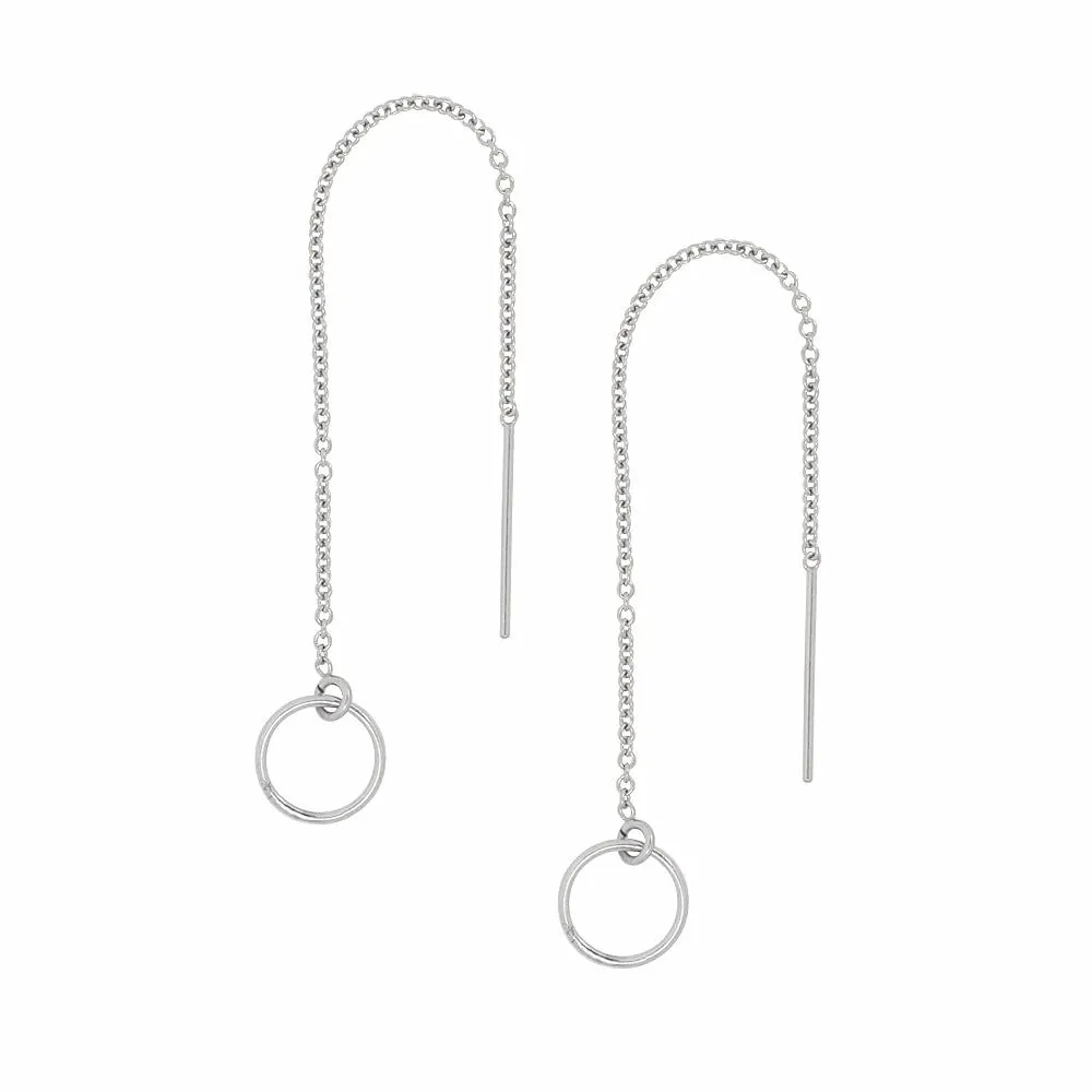 Geometric Ear Threaders (more shapes)