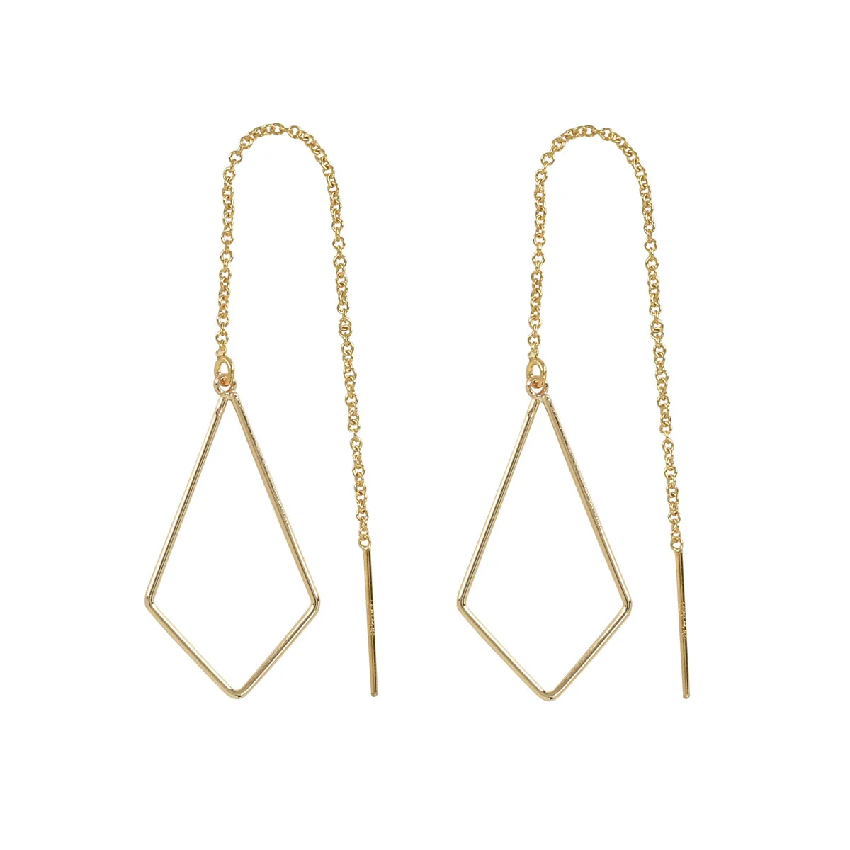 Geometric Ear Threaders (more shapes)