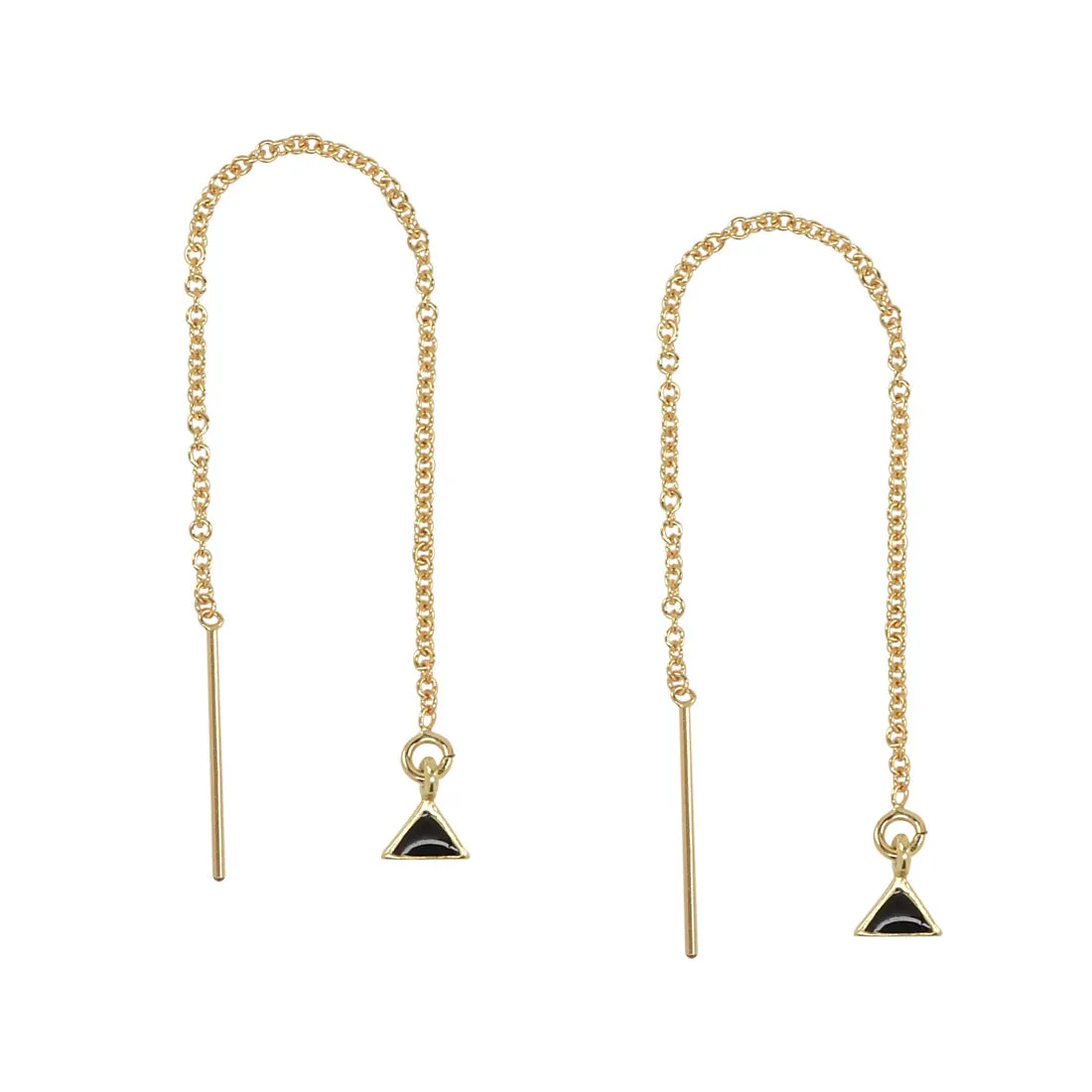 Geometric Ear Threaders (more shapes)