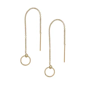 Geometric Ear Threaders (more shapes)