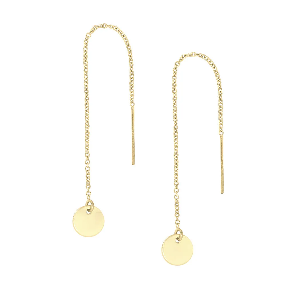 Geometric Ear Threaders (more shapes)
