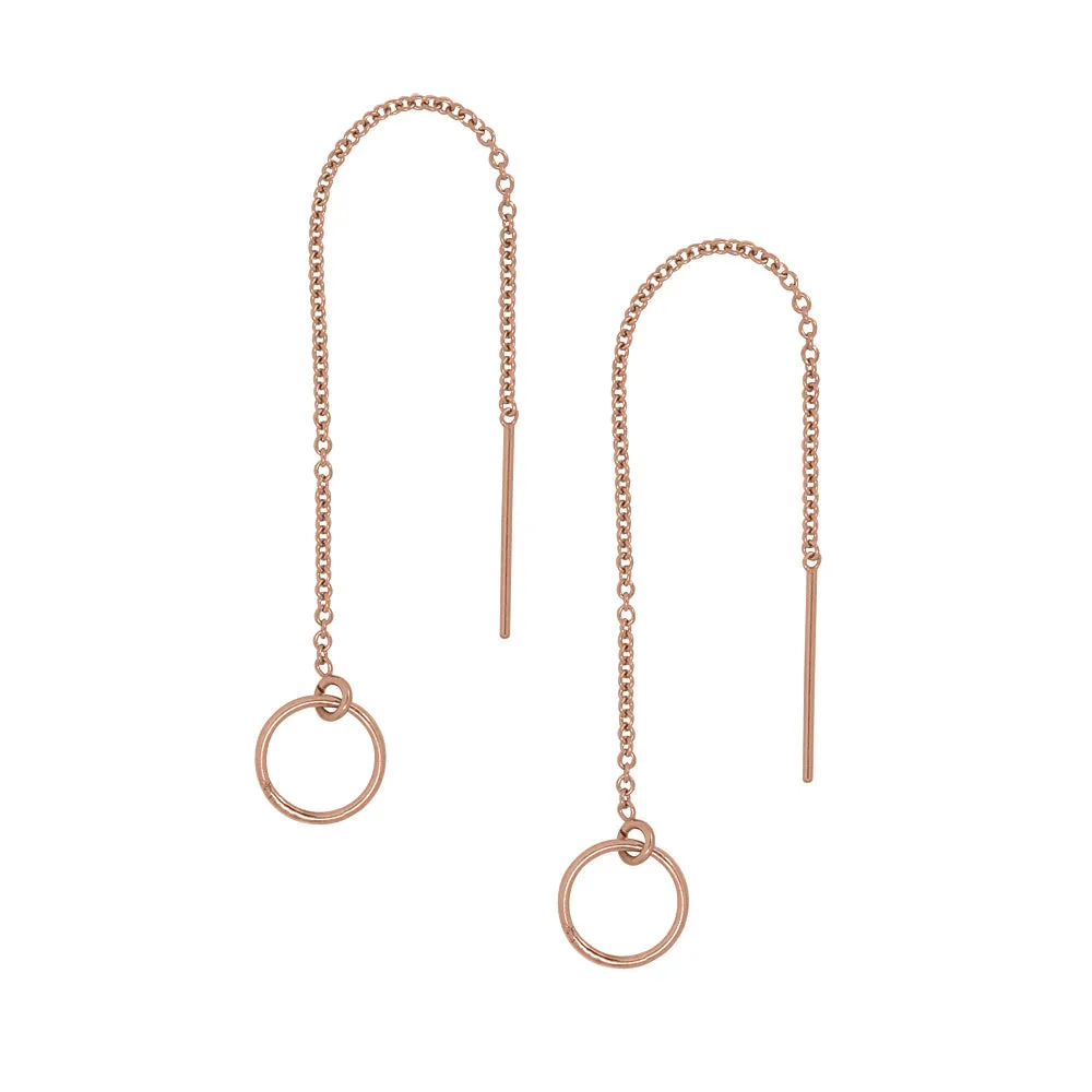 Geometric Ear Threaders (more shapes)