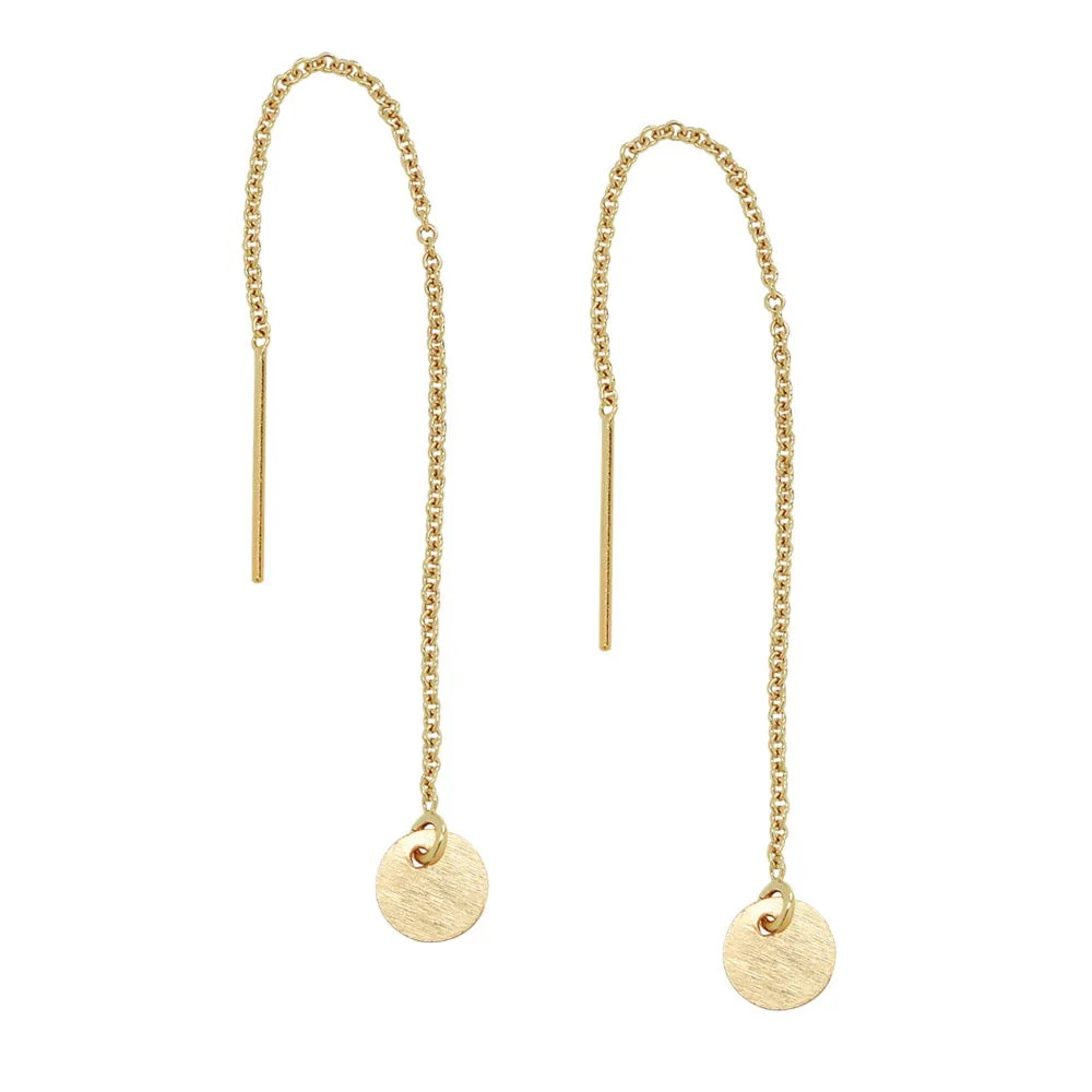 Geometric Ear Threaders (more shapes)