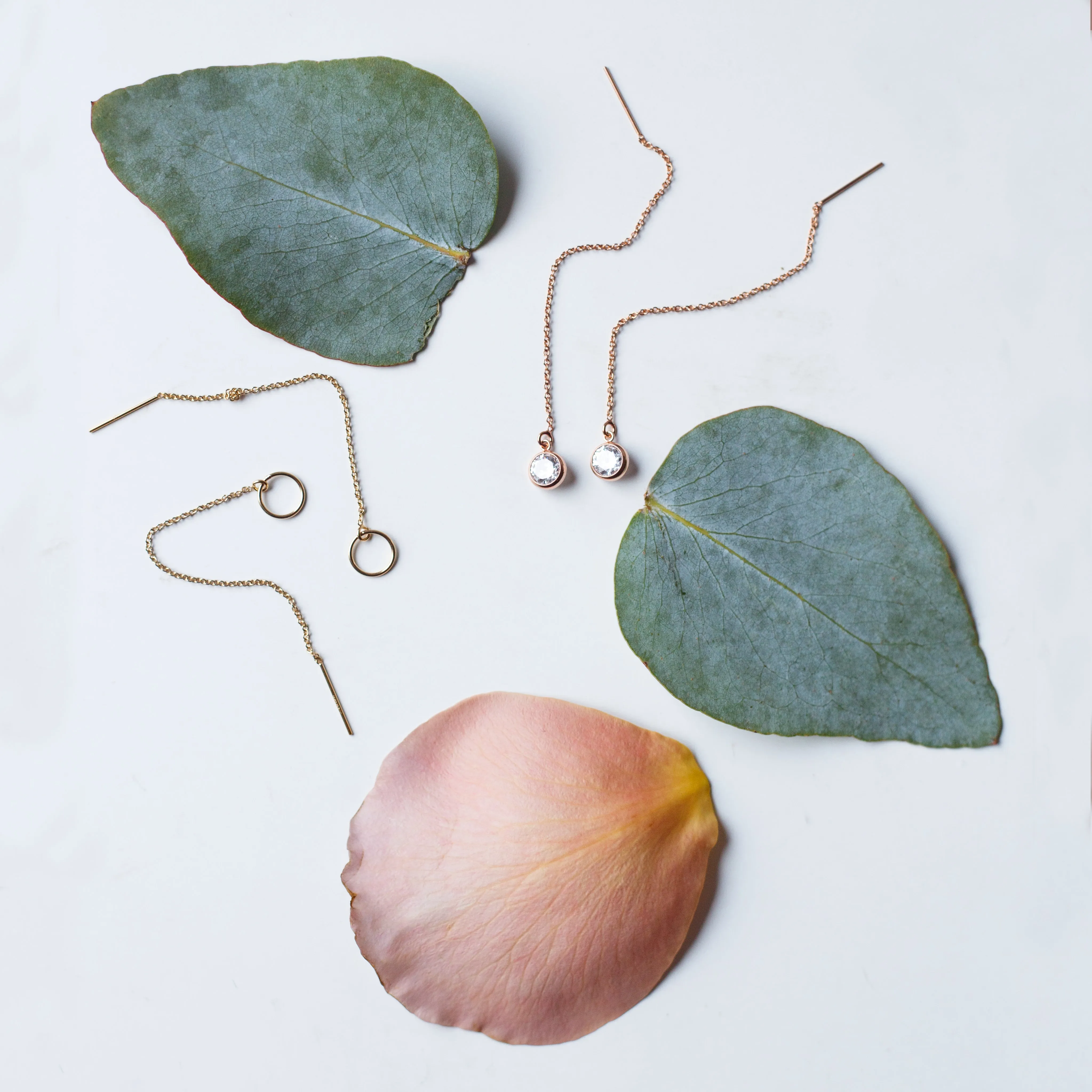 Geometric Ear Threaders (more shapes)