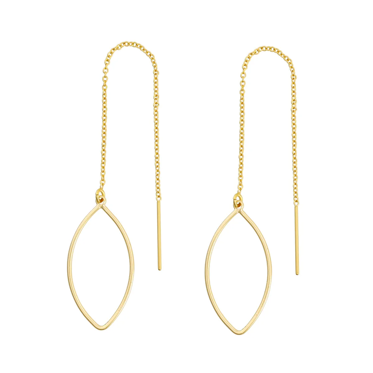Geometric Ear Threaders (more shapes)
