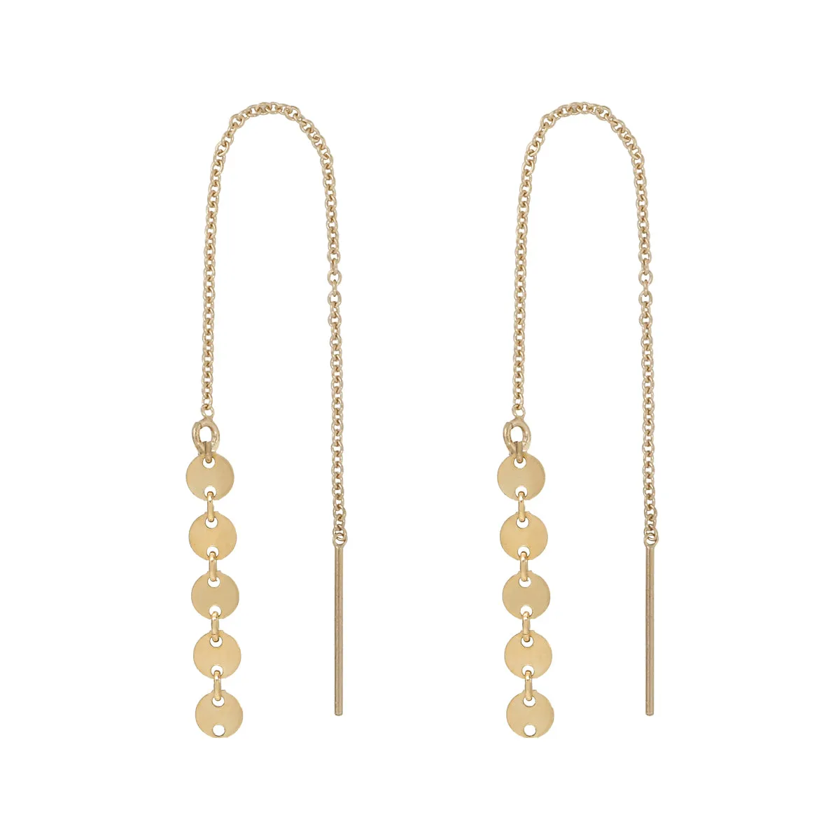 Geometric Ear Threaders (more shapes)