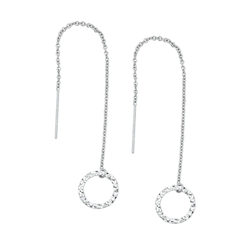Geometric Ear Threaders (more shapes)