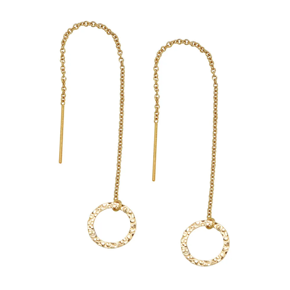 Geometric Ear Threaders (more shapes)