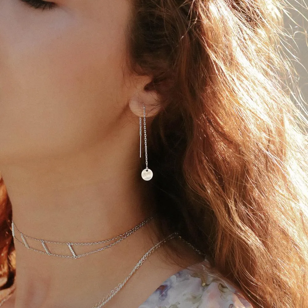 Geometric Ear Threaders (more shapes)