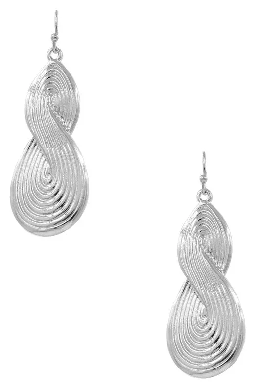 Georgia Metal S Drop Earrings (2 Colors!)