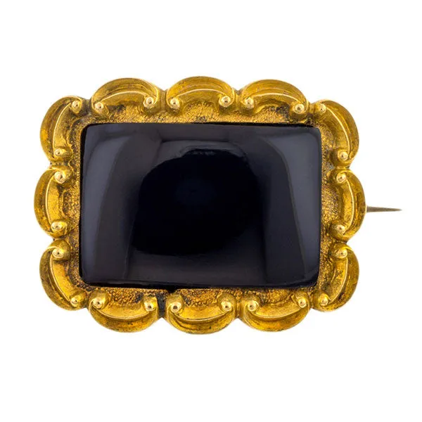 Georgian Mourning Brooch "1829"