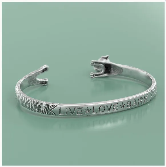 German Shepherd Breed Jewelry Cuddle Cuff Bracelet