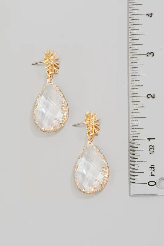 Ginny Teardrop Dangle Earrings
