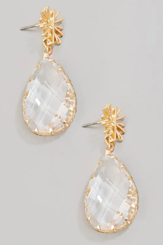 Ginny Teardrop Dangle Earrings
