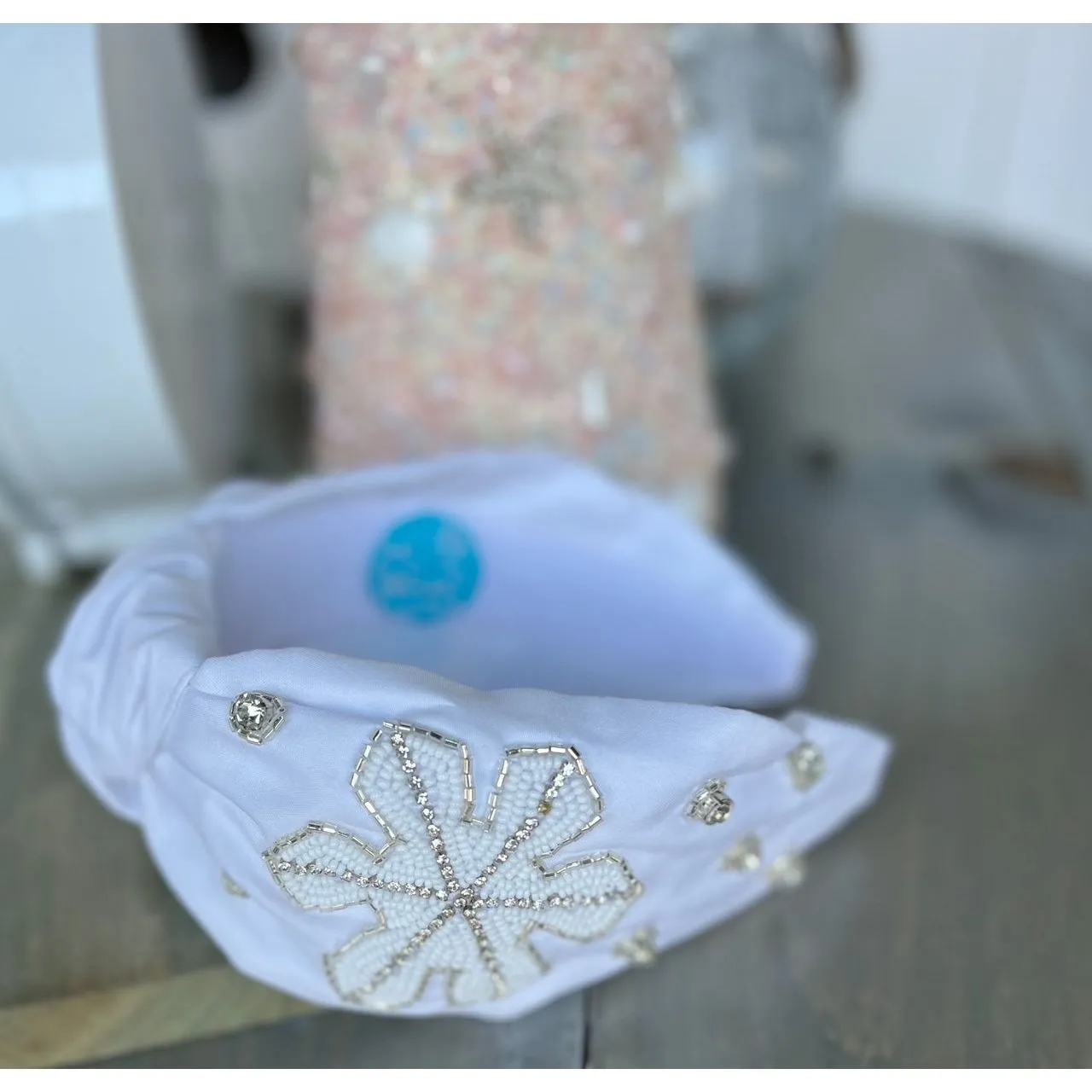 Glam Snowflake Beaded Headband - OBX Prep Exclusive