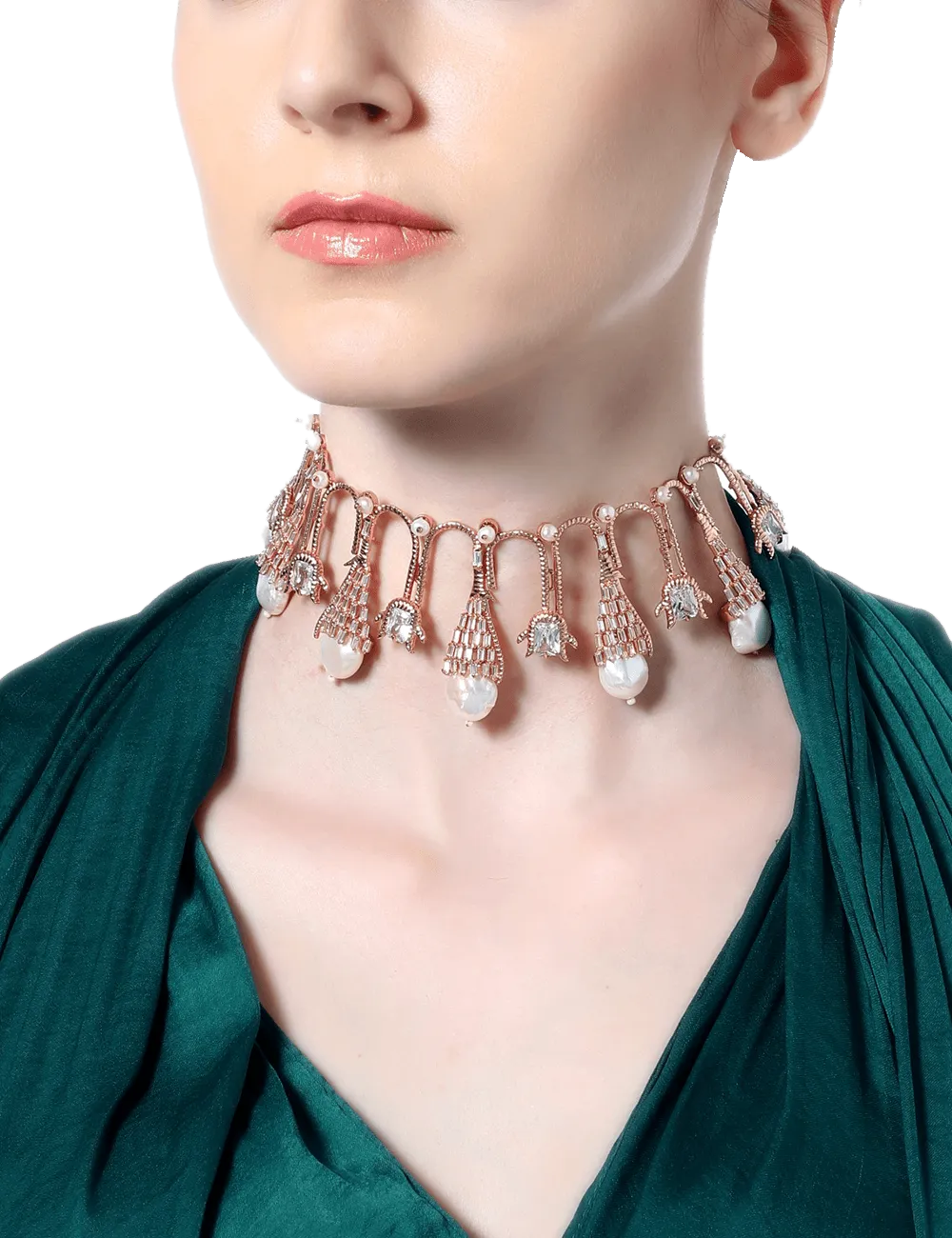 Glazed Droplet Choker