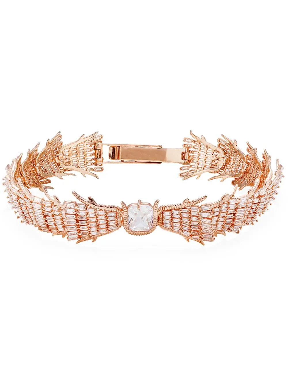 Glazed Rose Choker