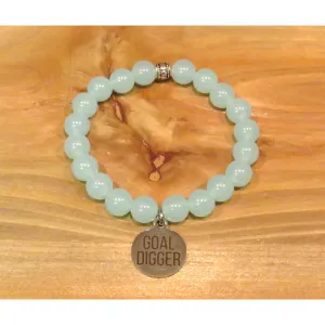 Goal Digger Charm Bracelet