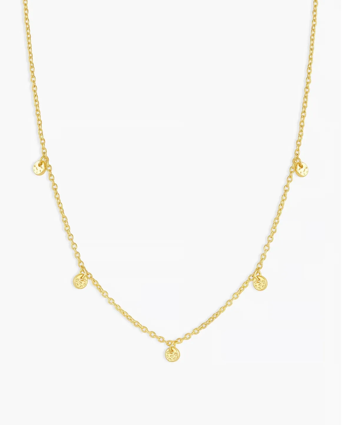 Gold Disc Choker